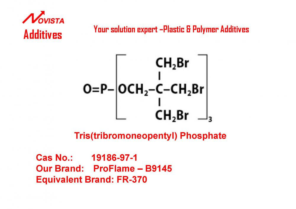 TTBP FR370 Tris(tribromoneopentyl)phosphate 19186-97-1